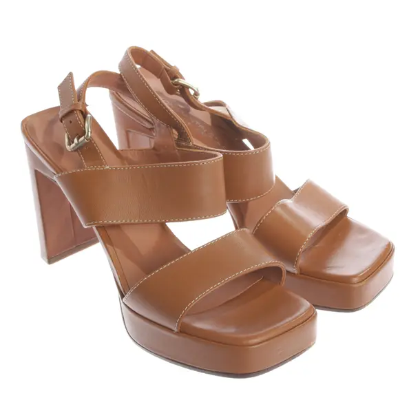 Sandaletten, in Hellbraun, Konstantin Starke