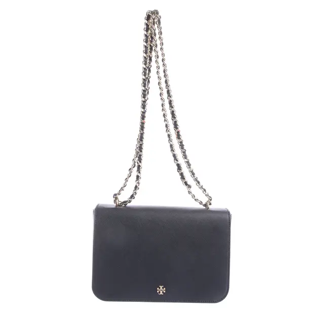 Shoulder Bag in Black, Leather, Tory Burch