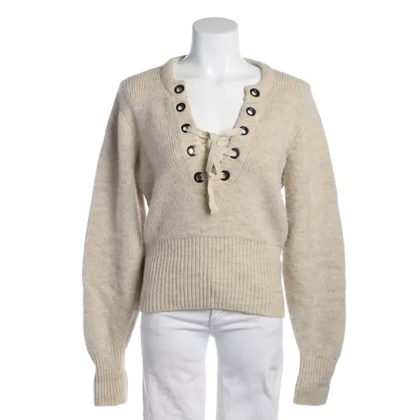 Pullover in Weiß, Wolle, Isabel Marant