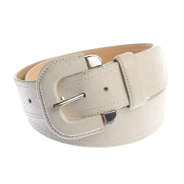 Belt, in Beige, Leather, Bogner