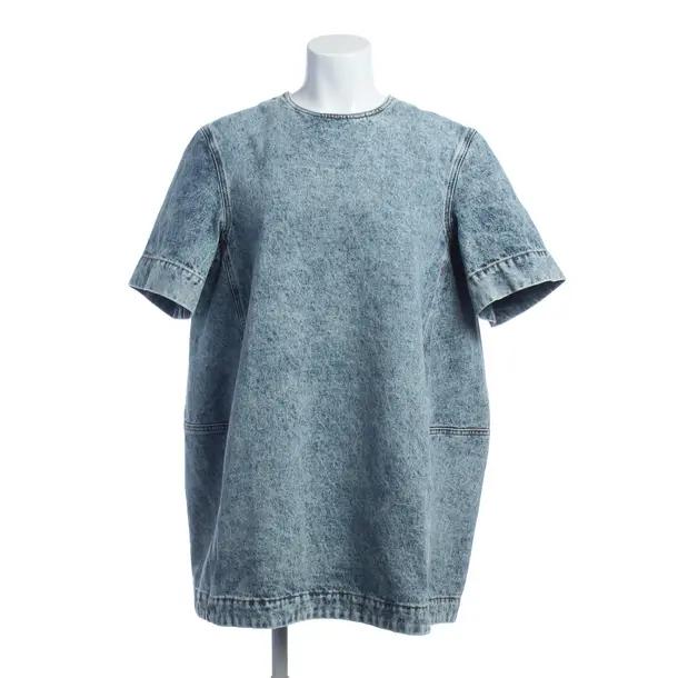 Kleid in Blau, Baumwolle, Nina Ricci