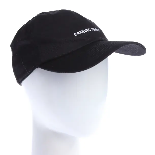 Cap, in Schwarz, Baumwolle, Sandro
