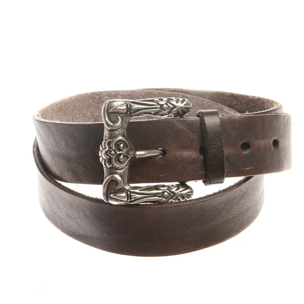 Belt in Brown, Leather, Saint Laurent