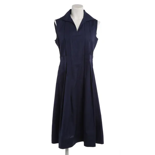 Dress, in Navy, Cotton, Marni
