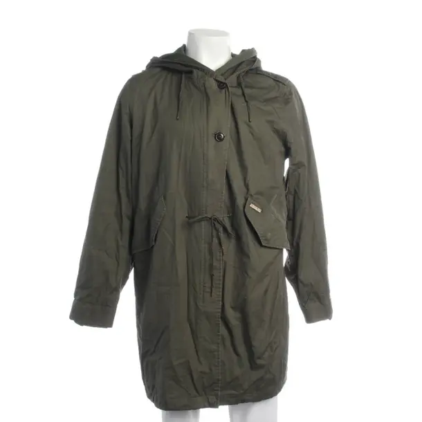 Übergangsjacke in Grün, Baumwolle, Woolrich