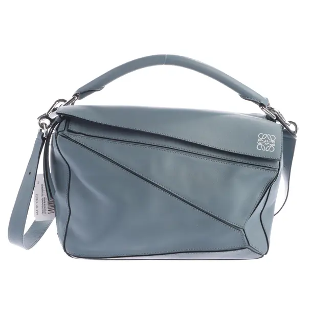 Handtasche in Blau, Leder, Loewe