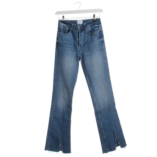 Flared Jeans in Blue, Cotton, Anine Bing