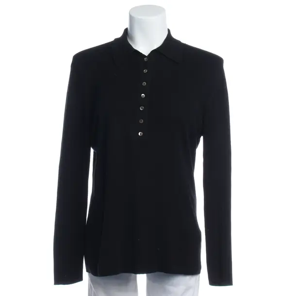 Pullover in Schwarz, Baumwolle, Repeat