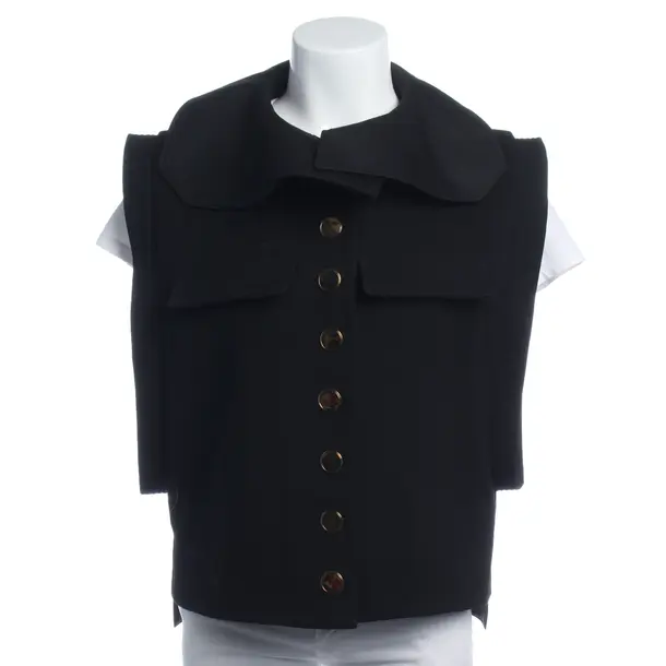 Vest in Black, Wool, Louis Vuitton