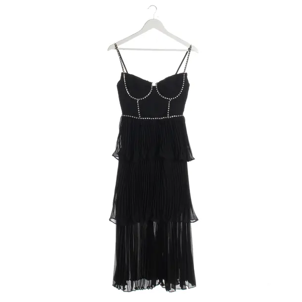 Cocktail Dress in Black, Polyester, self-portrait