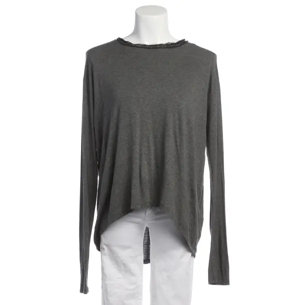 Longsleeve in Grau, Viskose, Dorothee Schumacher