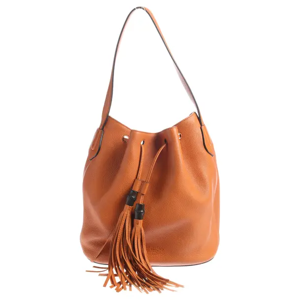 Shoulder Bag in Orange, Leather, Gucci