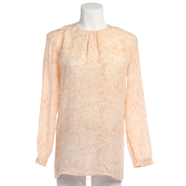 Bluse in Orange, Seide, Sly 010