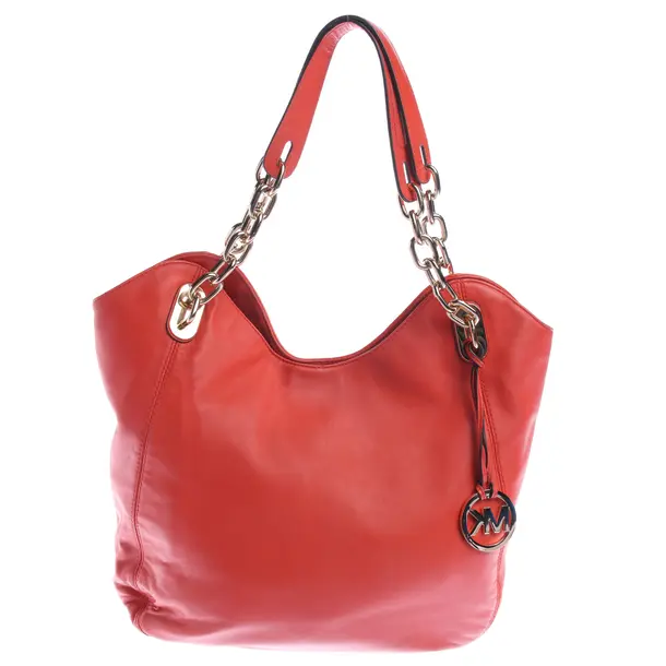 Handbag in Red, Leather, Michael Kors