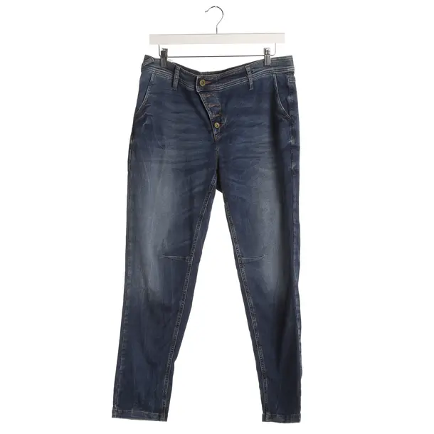 Slim Fit Jeans in Blue, Cotton, Raffaello Rossi