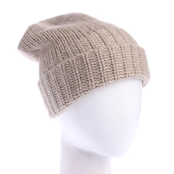 Beanie in Brown, Wool, Unger