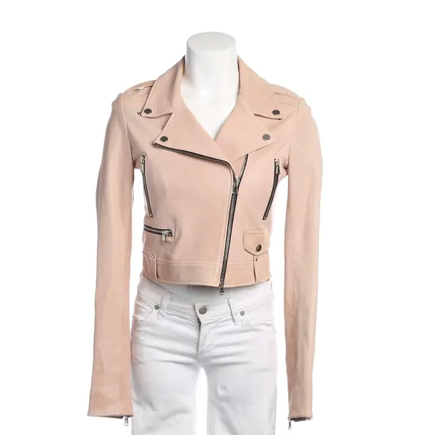 Lederjacke in Rosa, Leder, Sly 010