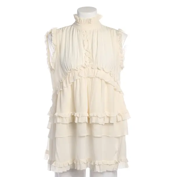 Blouse in White, Silk, Sly 010