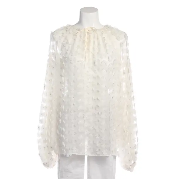 Bluse in Weiß, Polyester, Sly 010