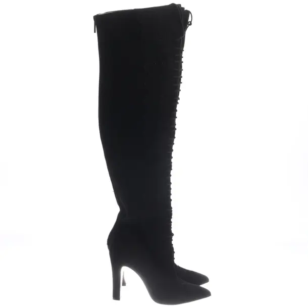 Over-The-Knee Boots in Black, , Sly 010