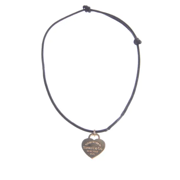 Armband in Schwarz, 18 Karat Gold, Tiffany & Co