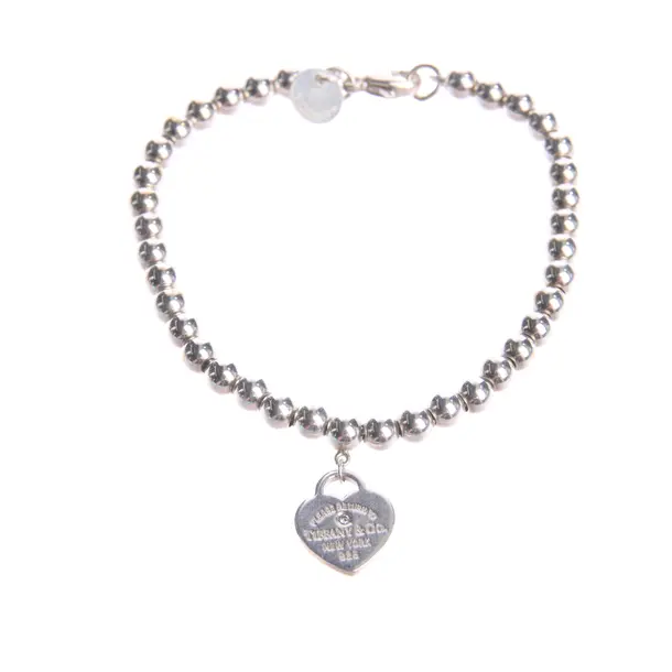 Armband in Metallic, 925er Sterling Silber, Tiffany & Co