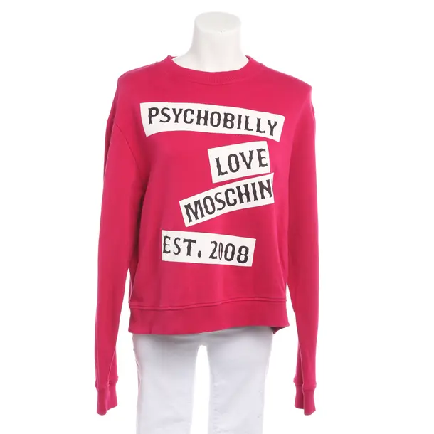 Sweatshirt in Pink, Cotton, Love Moschino