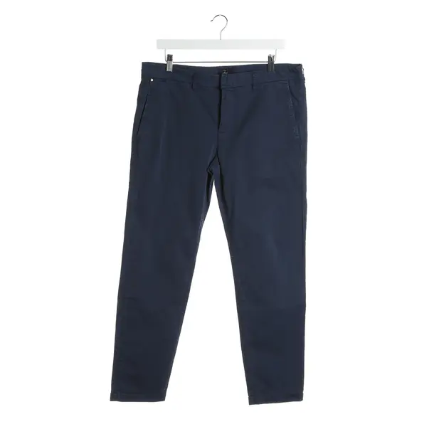 Chino in Blau, Baumwolle, Fay