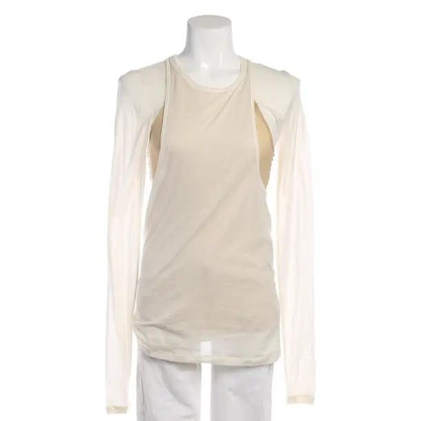 Longsleeve in Weiß, Baumwolle, Céline
