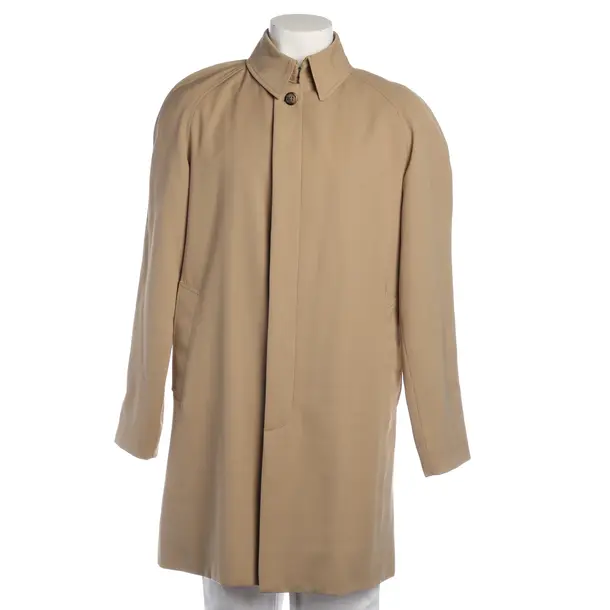 Overcoat in White, Cotton, Burberry London