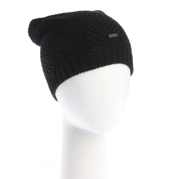 Beanie in Black, Wool, Woolrich