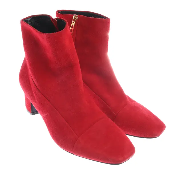 Ankle Boots in Red, , Hermès