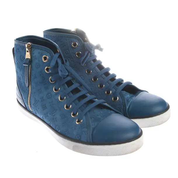 High-Top Sneakers in Blue, , Louis Vuitton