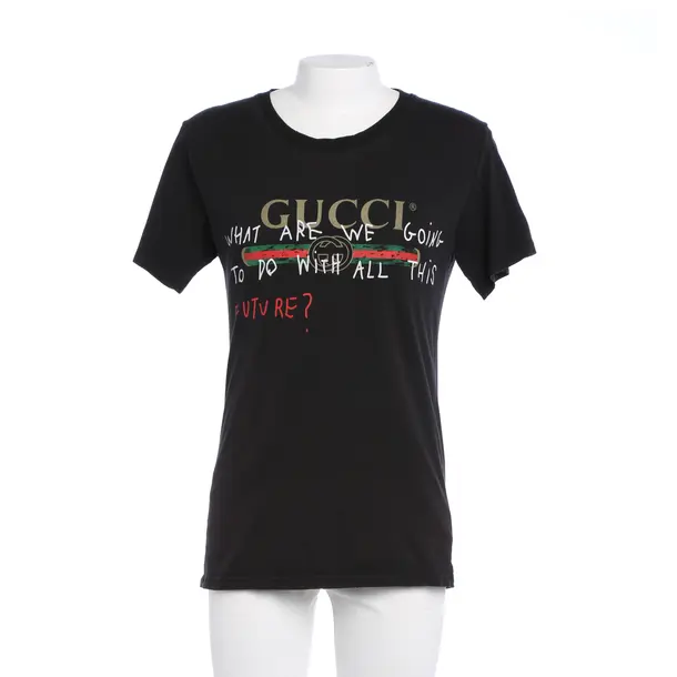 T-Shirt in Black, Cotton, Gucci