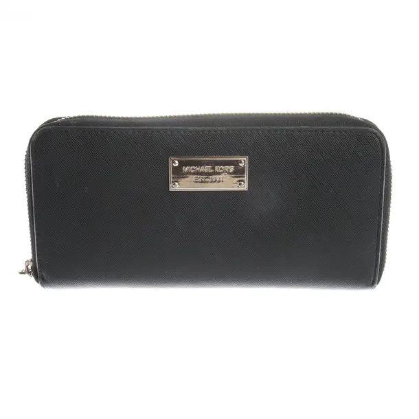 Wallet in Black, Leather, Michael Kors