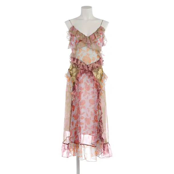 Dress in Multicolored, Silk, Zimmermann