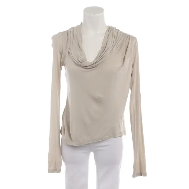 Long Sleeve Shirt in Gray, Cotton, Max Mara