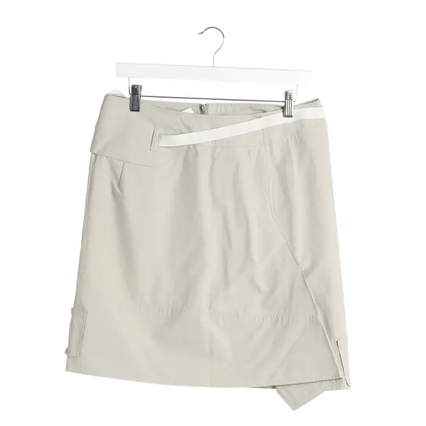 Rock in Grau, Baumwolle, Jil Sander