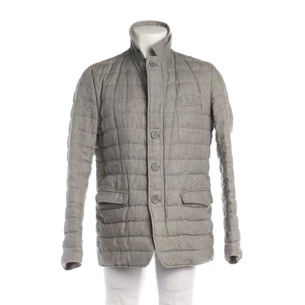 Übergangsjacke in Grau, Leinen, Herno