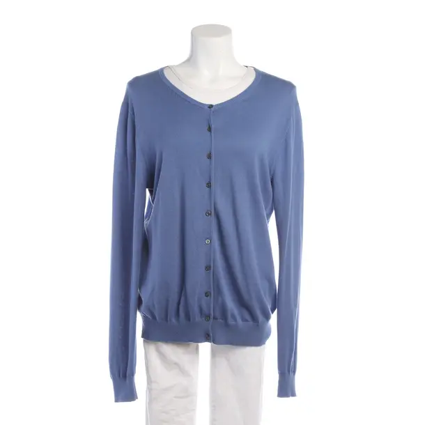 Cardigan in Blue, Cotton, Repeat