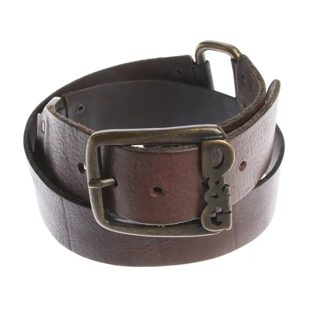Gürtel in Braun, Leder, Dolce & Gabbana