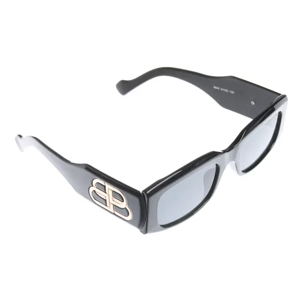 Sonnenbrille in Schwarz, Kunststoff, Balenciaga