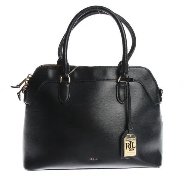 Handtasche in Schwarz, Leder, Lauren Ralph Lauren