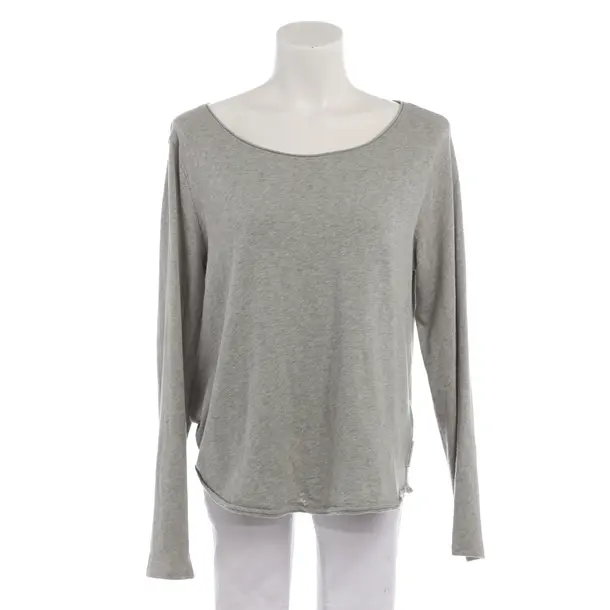 Longsleeve in Grau, Baumwolle, Marc O'Polo Denim