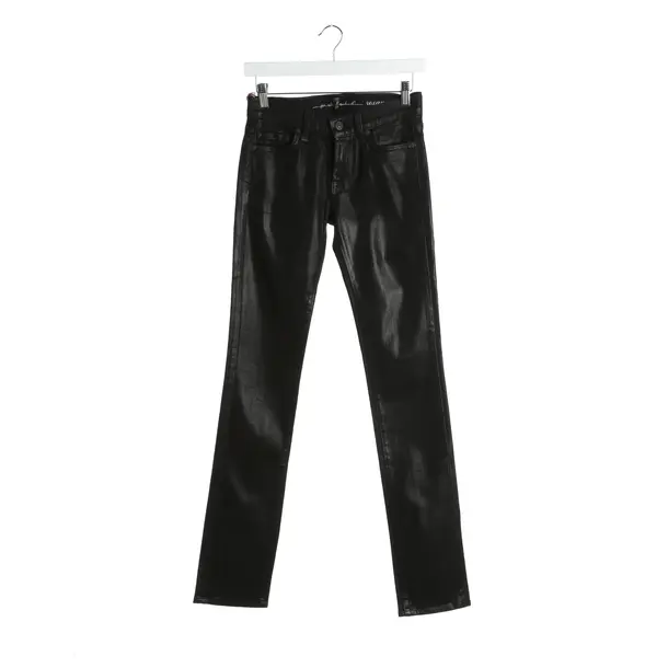 Skinny Jeans in Black, Cotton, 7 for all mankind