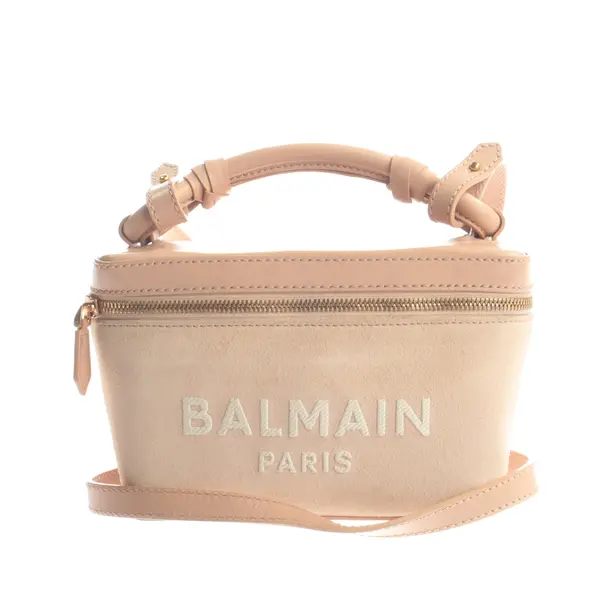Handbag, in Light Pink, Leather, Balmain