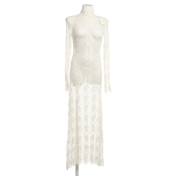 Cocktailkleid, in Beige, Baumwolle, Ulla Johnson