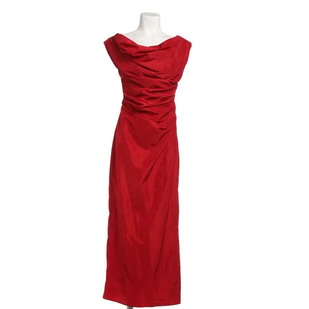 Cocktail Dress, in Red, Polyester, Staud