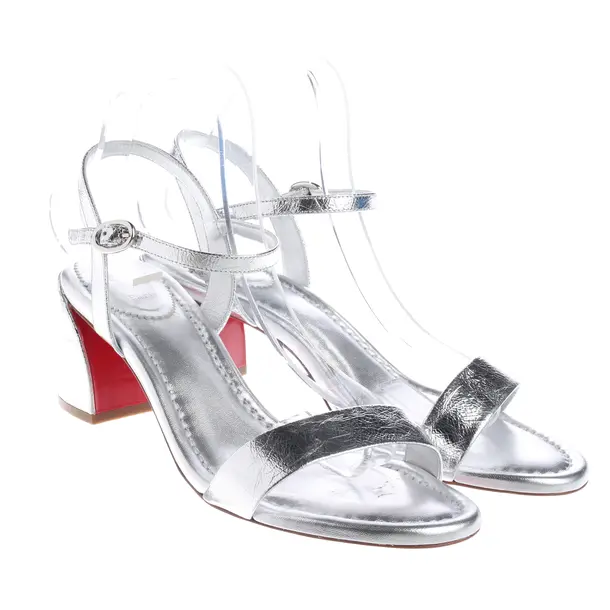 Sandali, in argento, Christian Louboutin