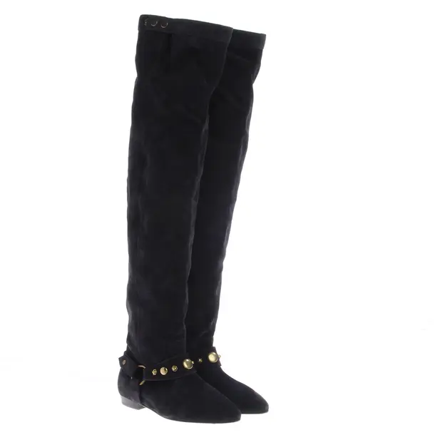 Over-The-Knee Boots, in Dark Gray, Isabel Marant